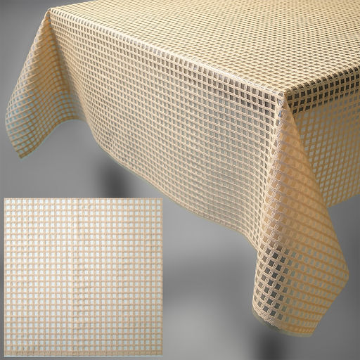 Скатерть столовая ПВХ "Элегия" 135х180 см 7052-mix