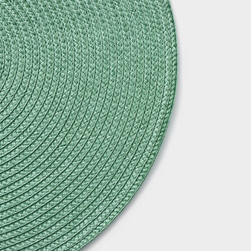 Салфетки сервировочные на стол Magistro «Лофт», 4 шт., d=38 см, зелёные