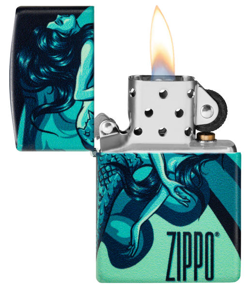 Зажигалка ZIPPO Русалка | Mermaid Design 48605