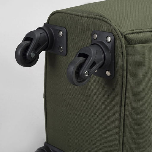 Сумка-рюкзак 2 в 1 на колёсах 18, отдел на молнии, наружный карман, цвет зелёный - Simaland фото 4