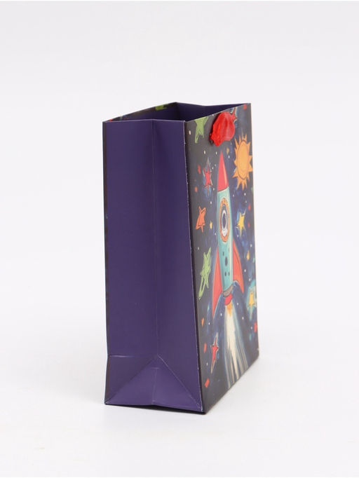 Цена за 3 шт. Пакет подарочный «Космос», S 12 × 15 × 5,5 см