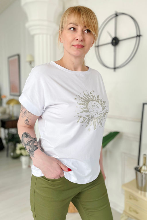 Футболка Rumoda 2195 белый  фото 6