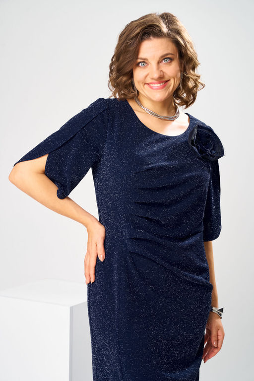 Платье Romanovich Style 1-2853 синий фото 5