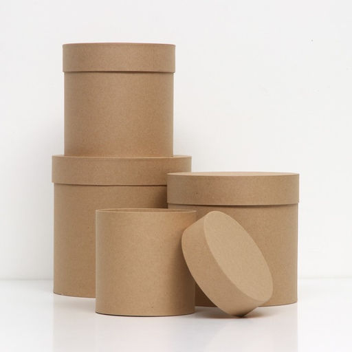 Набор коробок 4в1 Крафт однотонный, 20 х 20 см - 15х 15 см - UPAK LAND фото 3