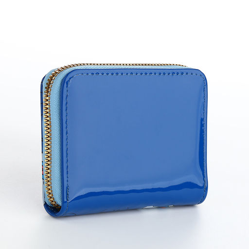 Кошелёк на молнии «Мишки», синий