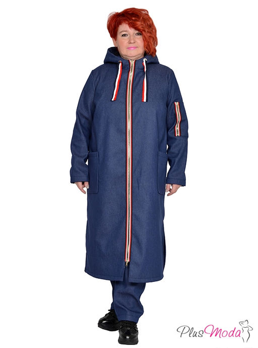 Пальто Модель №1771 размеры 44-84 - Plusmoda фото 7