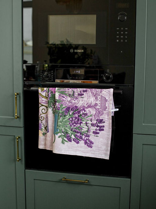 Комплект полотенец 48*60 см, 3 шт., рогожка (Лавандовый прованс) - Ивановотекстиль фото 5