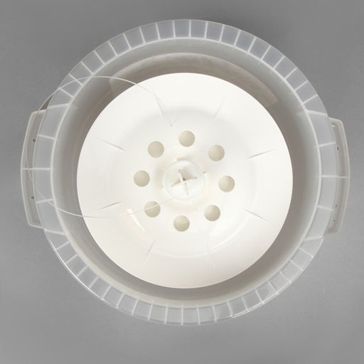 Бочка пищевая «Для солений», 20 л, пластиковая, с герметичной крышкой, с гнётом