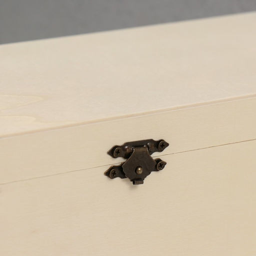 Шкатулка для росписи дерево «Прямоугольная», замок пряжка, 26×11×8 см