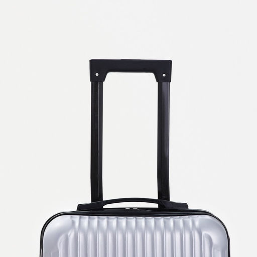 Чемодан малый 20, отдел на молнии, кодовый замок, цвет серый - Simaland фото 6