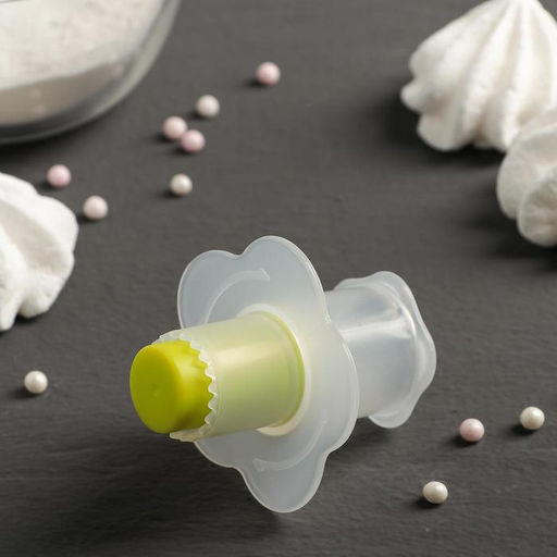 Цена за 4 шт. Плунжер кондитерский для заполнения начинкой выпечки Доляна, 6.5?4.5?3 см, МИКС  фото 5