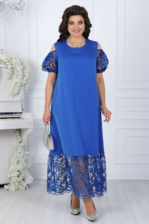 Платье Ninele 7431-Р темно-синий - Mira fashion фото 467