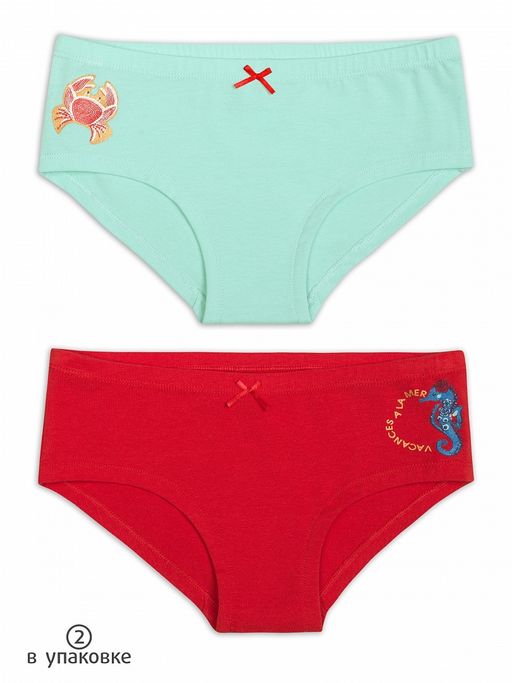 GUHB5285(2шт. в упаковке) трусы для девочек
