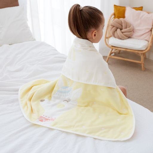 Полотенце детское Крошка Я Magic 95х1005 см, цвет жёлтый, 100% хлопок, 280 г/м2  фото 8