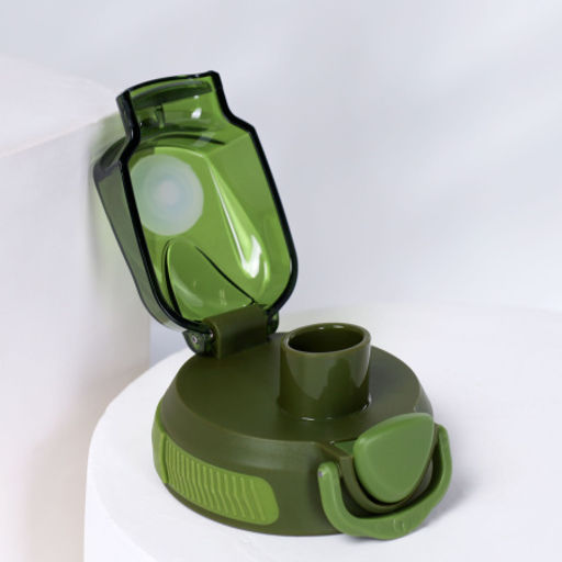 Бутылка для воды спортивная Woohooo H2O цвет Khaki 850 ml - Галеонтрейд фото 5