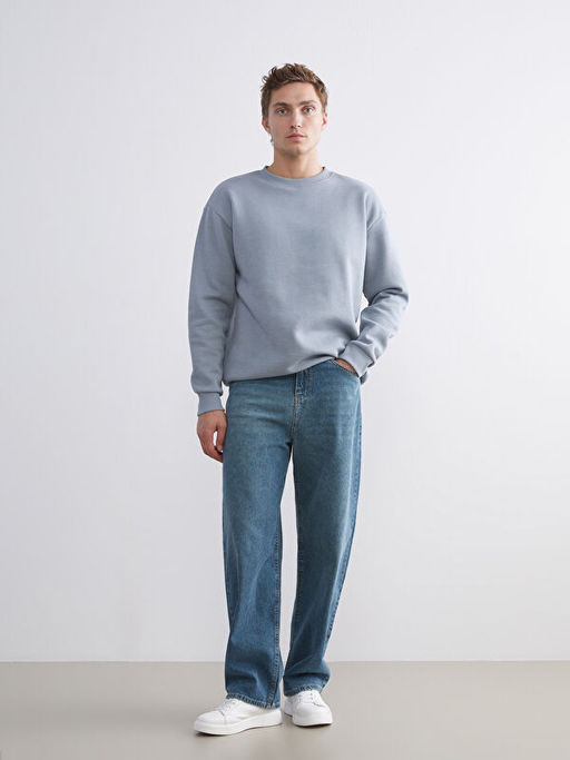 Super Baggy Fit Erkek Jean Pantolon