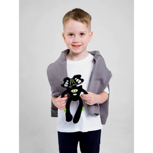 Мягкая игрушка Монстр, чёрный - Milo toys фото 4