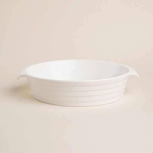 Форма для выпечки SL Home «Санторини», 2.2 л, 28.8×25.6×6 см, жаропрочная керамика, белая