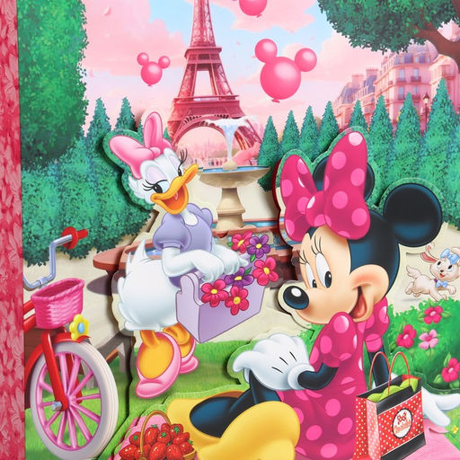 Пакет подарочный 3Д «Пусть исполняются мечты!», 40×31×11.5 см, Минни Маус