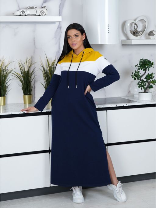 Хадижа платье женское (голубой) - Lovetex фото 7