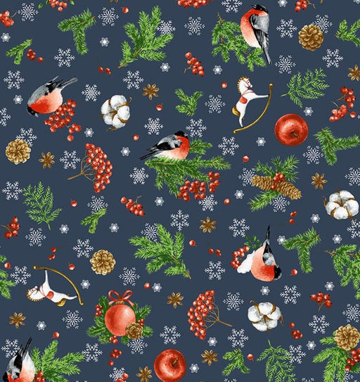 Скатерть 150*180 см, рогожка (Волшебство, синий) - Ивановотекстиль фото 2