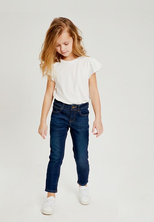 Джинсы прямые д/дев. Яра - Oldos фото 4