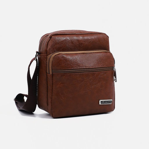 Сумка мужская, цвет коричневый - Simaland фото 2