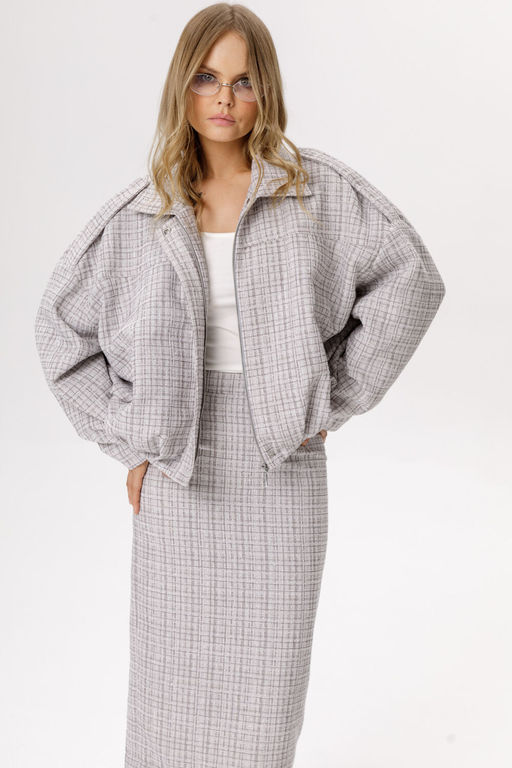 Юбка Pirs 6668 серый