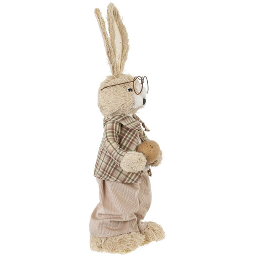 Фигурка декоративная "Заяц", L10,5 W12 H41 см
