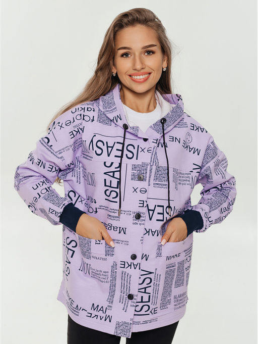 Драйв кофта женская (белый) - Lovetex фото 20