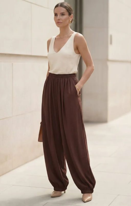 брюки султанки алладины 95% хлопок; 5% лайкра - Knitka wear фото 20