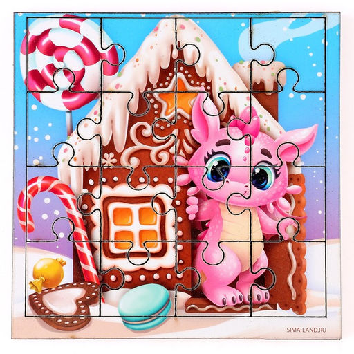 Пазл Пряничный домик