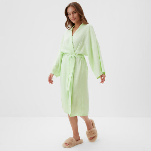Халат домашний женский KAFTAN Lime series, размер 48-50