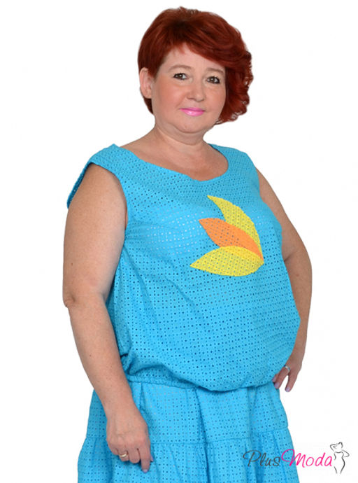Майка Модель №1640 размеры 44-84 - Plusmoda фото 10