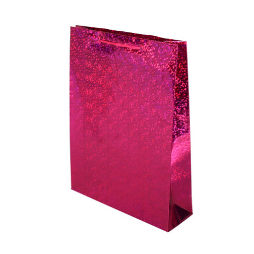Цена за 12 шт. Пакет подарочный 29х38х9 голография / GW-114 /уп 12/600/плотность бумаги 128г/м2 микс - Галеонтрейд фото 5