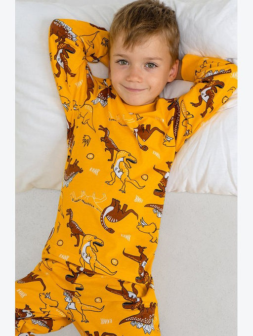 Хлопковая пижама для мальчика Happyfox