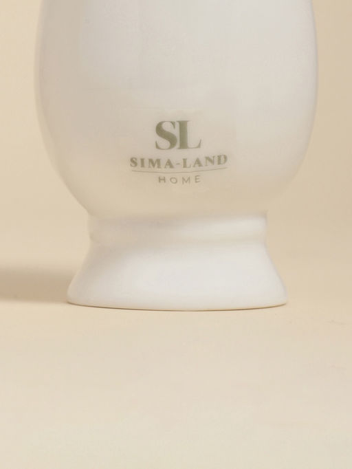 Набор для специй SL Home «Аманде», 5×5×8 см, солонка, перечница, фарфор, белый