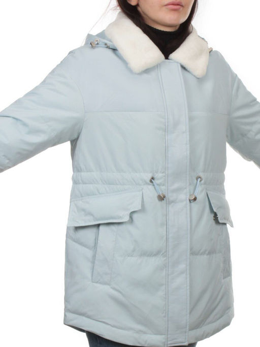 M24-212 BLUE Куртка демисезонная женская (100 гр. холлофайбер) - Fashion фото 2