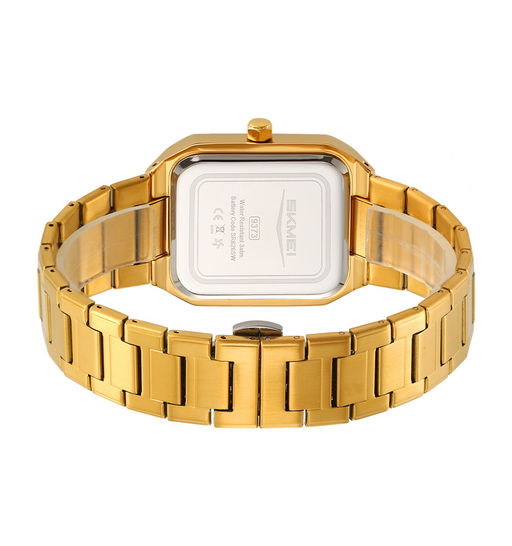 Часы наручные Skmei мужские кварцевые 9373gold-blue