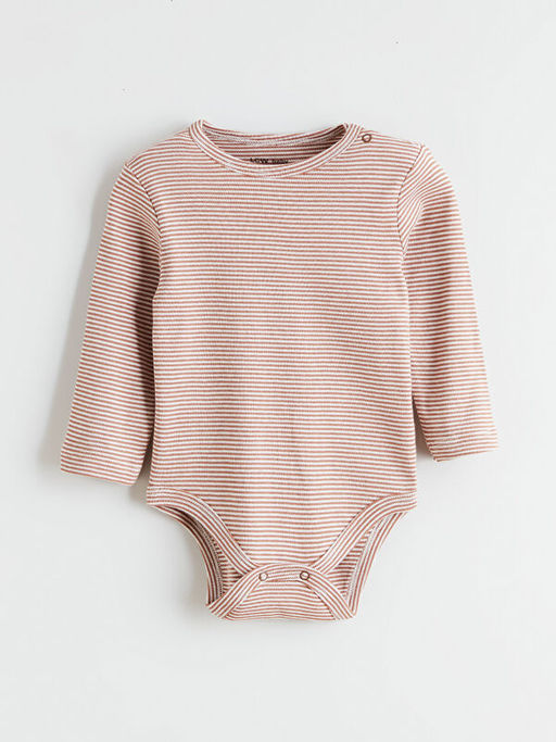 Bisiklet Yaka Erkek Bebek ??t??tl? Bodysuit 2li