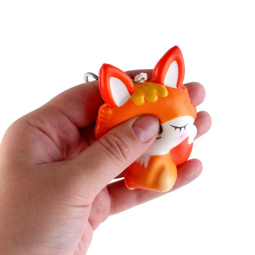Мялка - сквиши Лисёнок на брелоке, виды МИКС - Simaland фото 3
