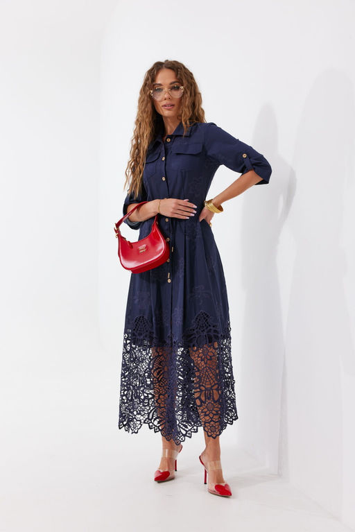 Платье Vesnaletto 4458-3 синий