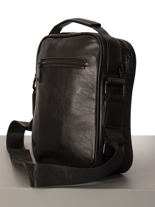 LACCOMA сумка 1801-3-черный эко кожа хлопок фото 2