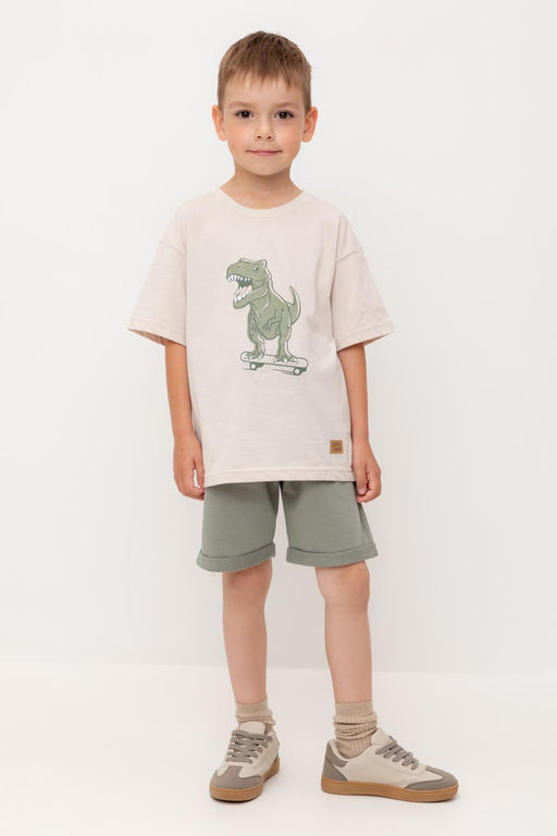 Crockid _ КР 400642-1/зеленый чай к554 шорты для мал  фото 5