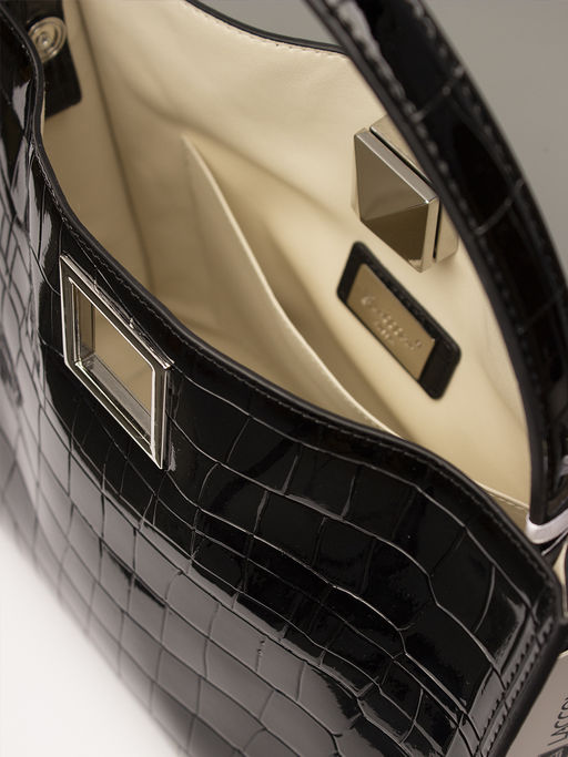 LACCOMA сумка НИ8007-черный натуральная кожа фото 4