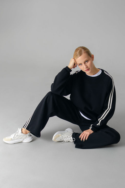 Арт. 2918 Костюм женский с начесом 46-54 (5 шт) Цвет:черный