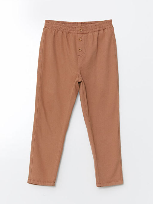 Beli Lastikli Erkek Bebek Pantolon