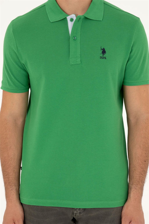 Мужская зеленая базовая футболка Неожиданная скидка в корзине - U.s. polo assn фото 6