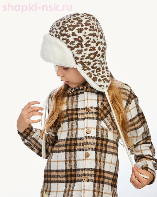 Луара Ушанка для девочки (50-54) - Totti фото 5