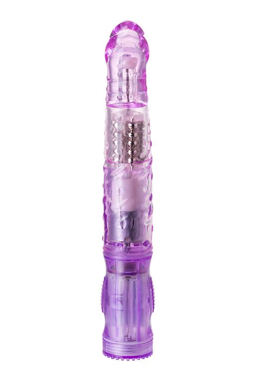 Вибратор с клиторальным стимулятором TOYFA A-Toys High-Tech fantasy, TPE, фиолетовый, 22 см